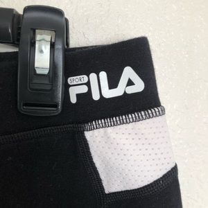 Fila Shorts - Fila sport shorts black and white size Medium Fila Shorts - Fila sport shorts black and white size Medium